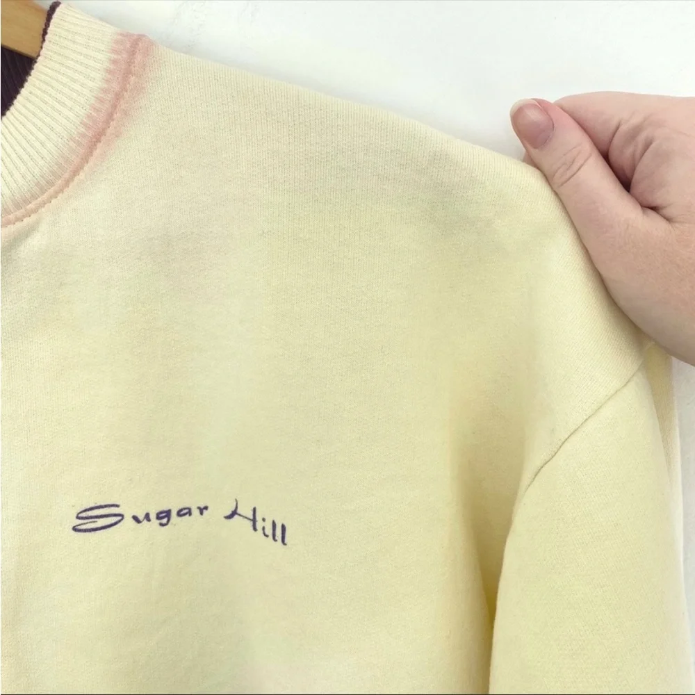 Vintage Sugar Hill Lupine Button Up Sweatshirt Small - Picture 10 of 17